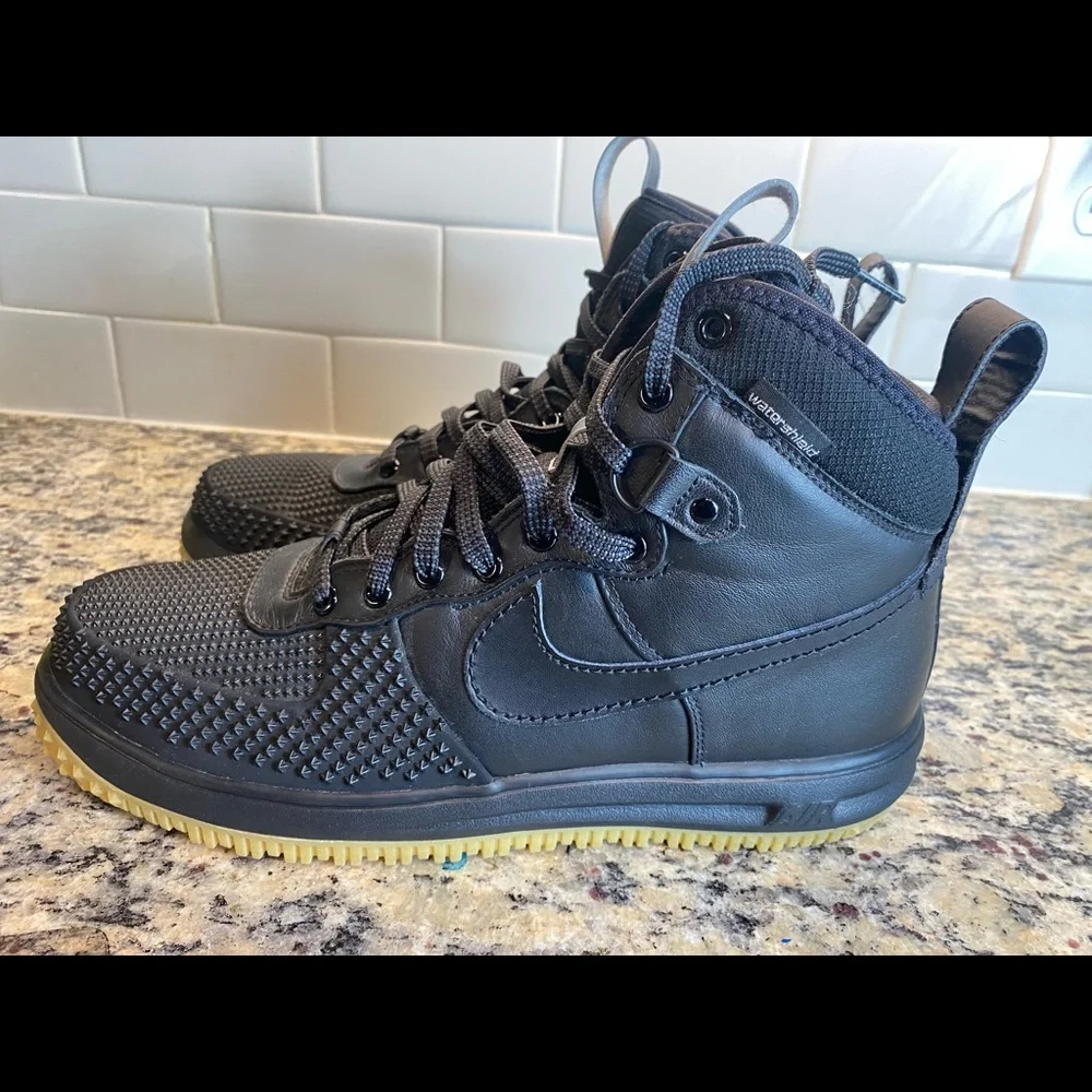 Nike Lunar Force 1 Duckboot Black Gum Size 11.5 - Picture 3 of 9